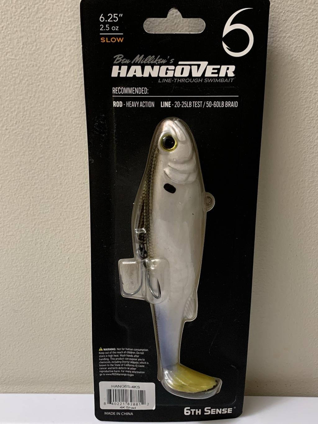 6th Sense Ben Milliken 6.25" Hangover Line Through Swimbait 4K Shad Slow Sink - Image 6