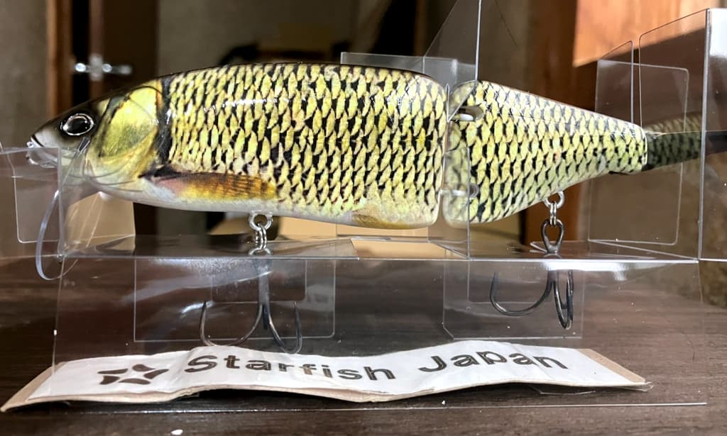 SU × DRT TINY KLASH Golden Shiner Color  2oz Big Swimbait Low Float Limited JP - Image 2