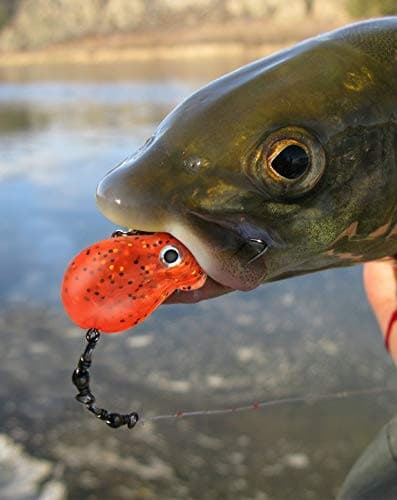 Octopus Swimbait Soft Fishing Lure with Skirt Tail, Lingcod Rockfish Jigs for  - Image 8