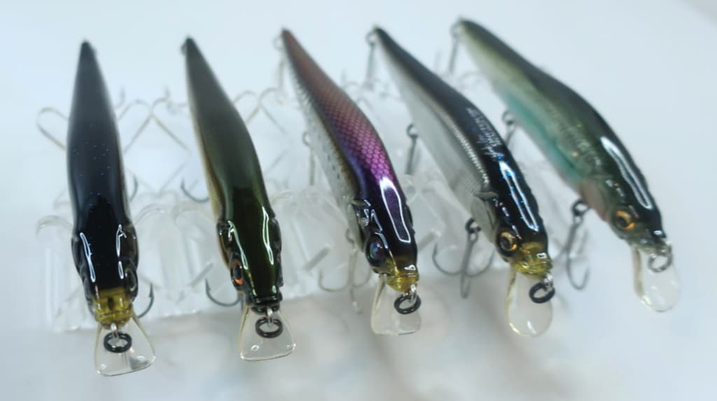 15 Megabass Vision110(Jr,SW,LBO,R,R+1) (Hook changed, paint peeled) Lot - Image 10