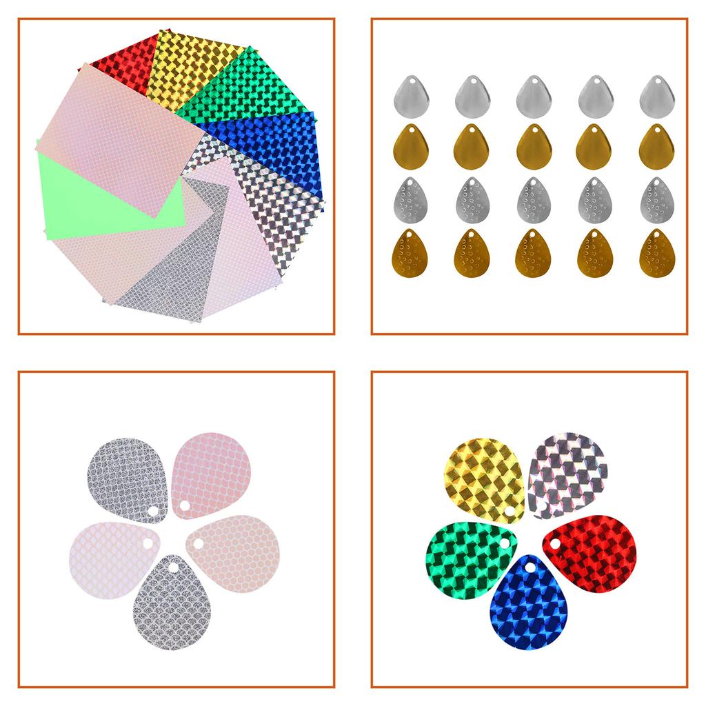 Fishing Spinner Bait Making Kit, 261pcs DIY Fishing Lure Making Kit Buzzbait ... - Image 7