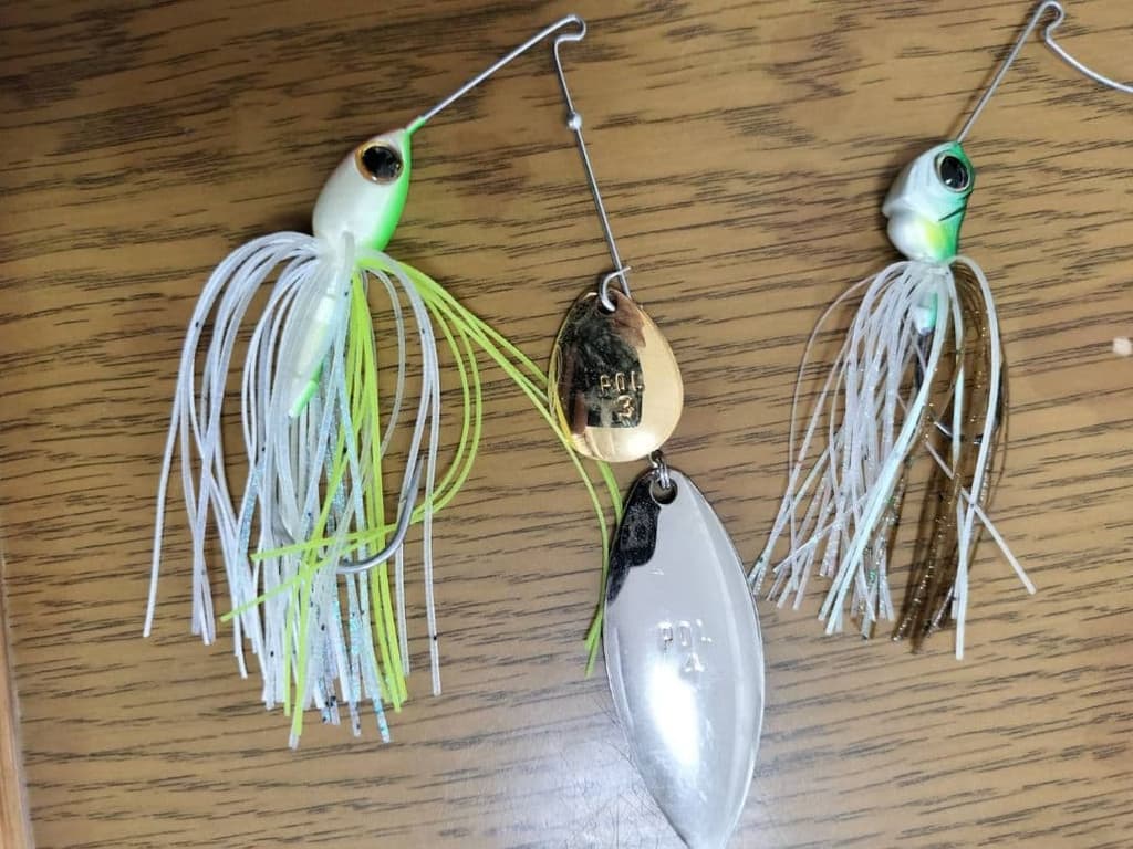 Spinnerbait, Bassbait, Rabaji, Gamakatsu, D-zone, Evergreen 6pcs Used - Image 6