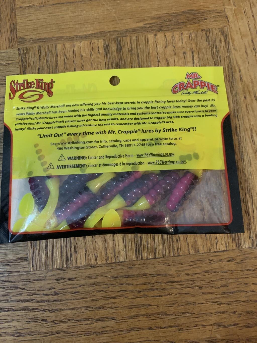 Mr. Crappie Strike King 2” Slabalicious Popsicle-BRAND NEW-SHIPS SAME BUS DAY - Image 4