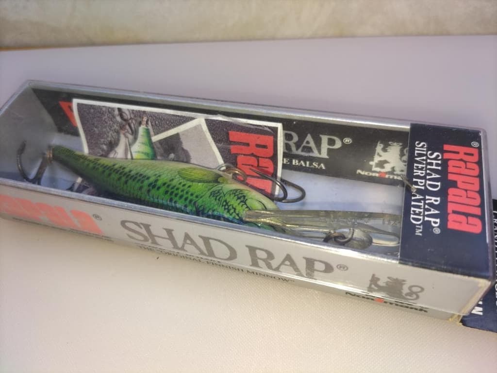 Rapala Shad Rap SR9 Minnow Bait Lure, Used, Fishing Accessories - Image 3