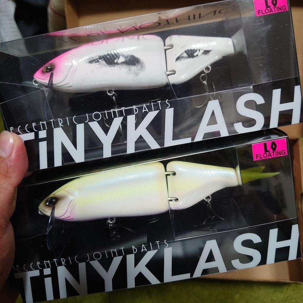 DRT KLASH9 & TINY KLASH Swimbait Set Panic Pink Sonic Queen Leveleye - Image 3