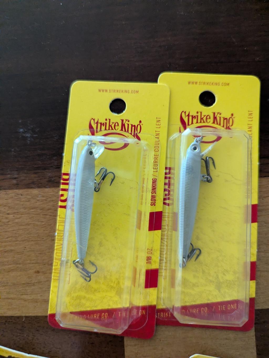 Lot 36x Strike King BITSY Jerkbaits Topwater Minnow DAWG Splash NEW - Image 6