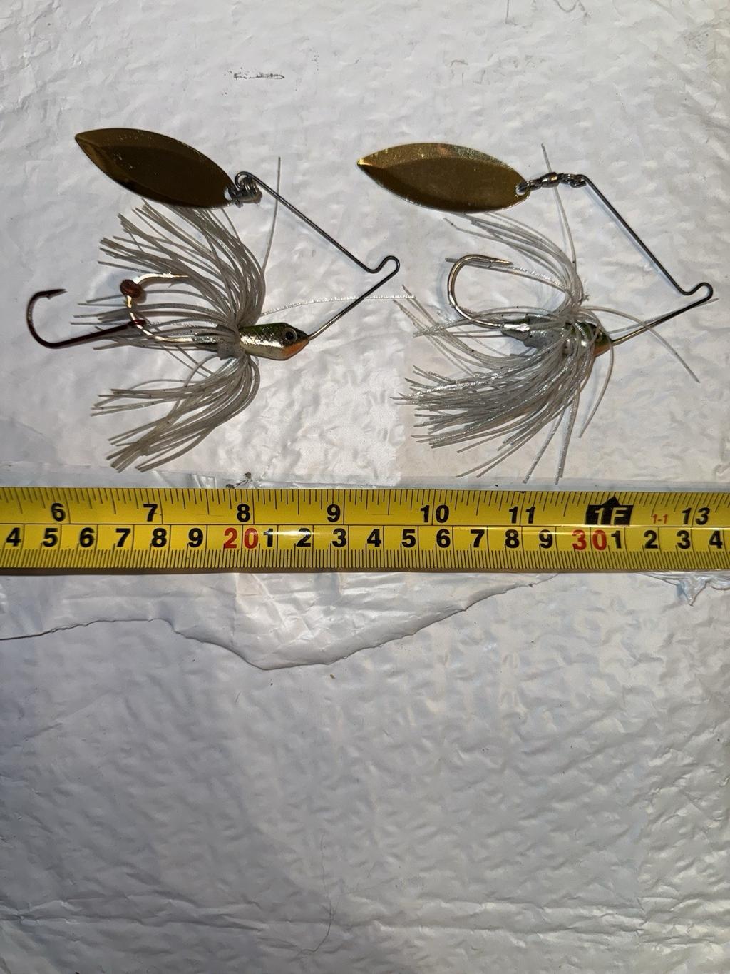 2 TUFF FIND!TERMINATOR SPINNERBAIT TUNGSTEN SERIES!UNKNOWN FISH 🎣 FUN! - Image 1