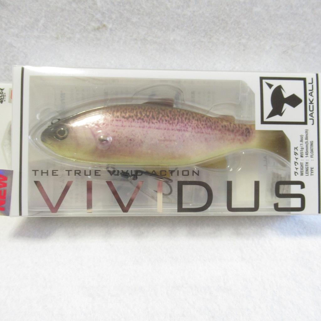 Produced By Kyoya Fujita Jackall Vividus Swimbait 2025 #RT ROCK TROUT (NIP) - Image 3