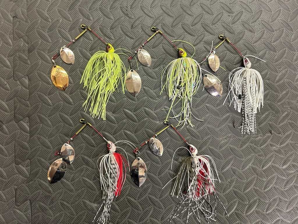 Fishing Lures Ko Man Chi Dr Spinnerbait Flexible Wire - Image 1