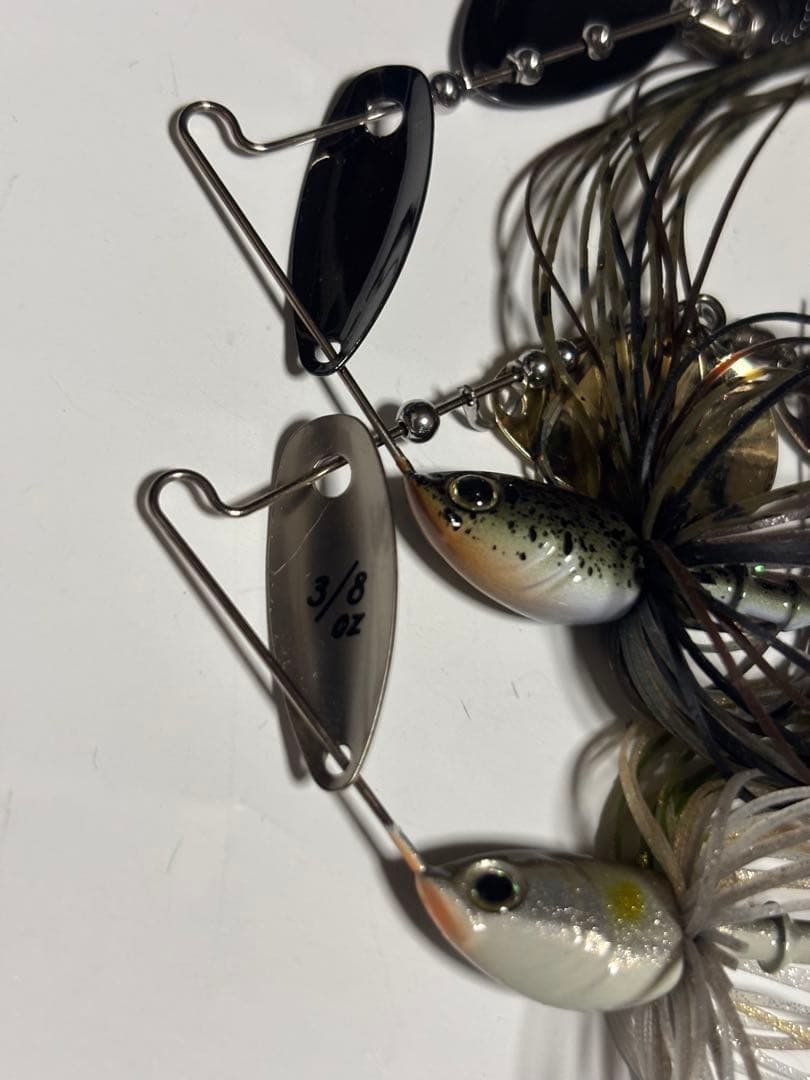 Bottom Up Spinnerbait Set Marble 3/8 Ayu - Image 2