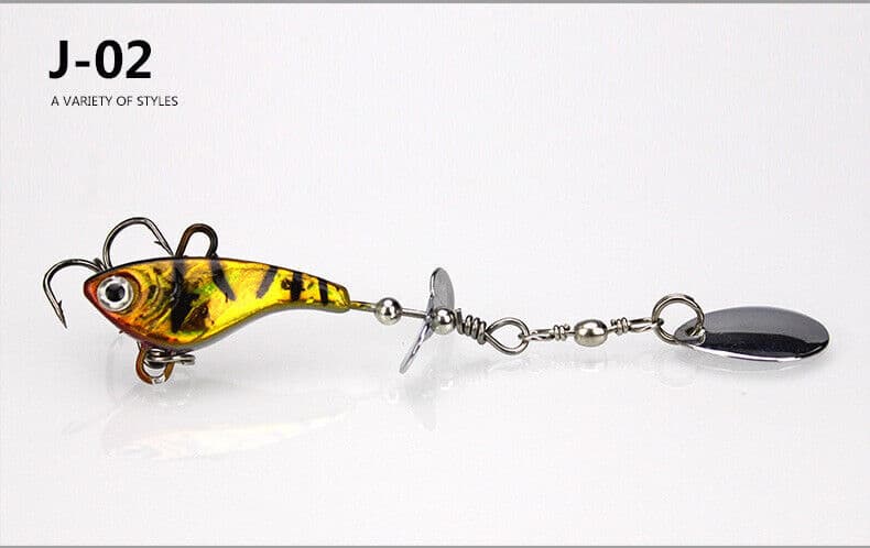 4PCS Metal VIB Fishing Lures 11g 8.8cm Spinnerbait Spoon Jigs Artificial Swim - Image 5