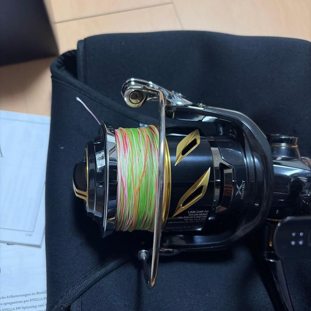 Shimano Stella SW 14000G Spinning Reel Line Included Used Excellent Condition - Image 6