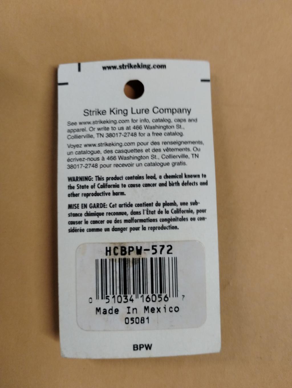 Strike King Bitsy Wiggler - Image 2