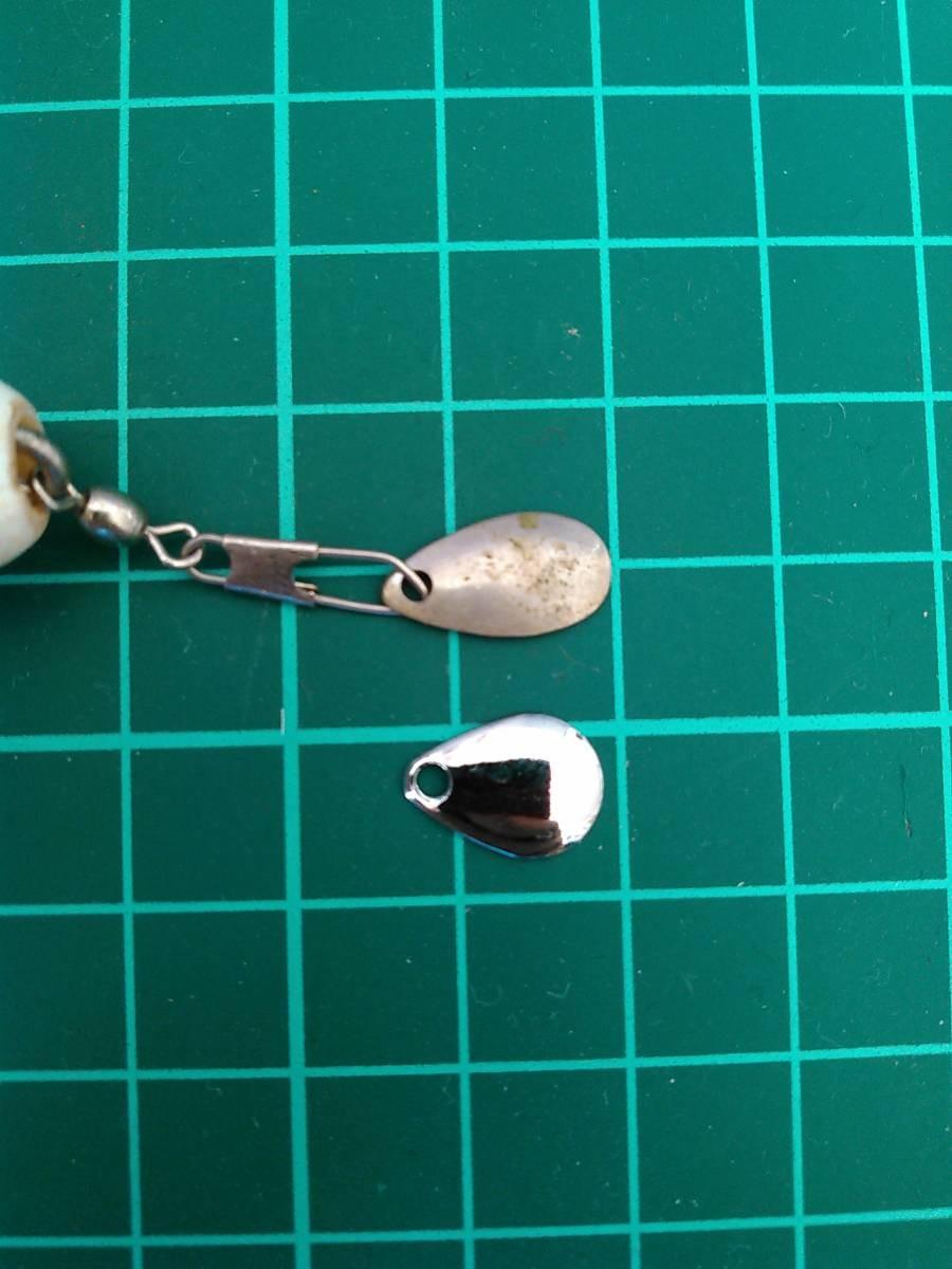 Tiny Colorado Blade 0 Silver  Hopper S Per Frog Crap Shooter Hellbender Catfish - Image 10