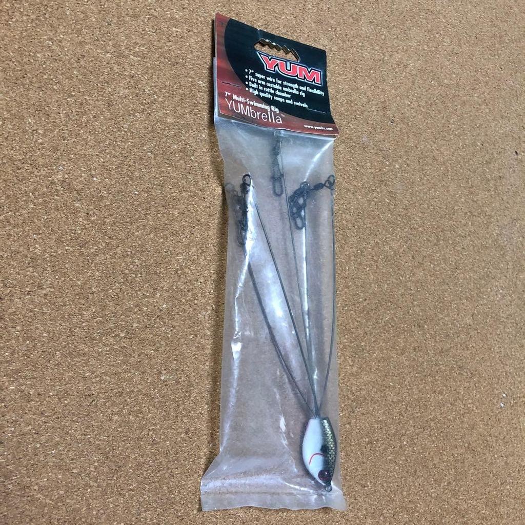YUM YUMbrella 7" Multi-Swimming Rig Alabama Rig 5-Wire - Image 2