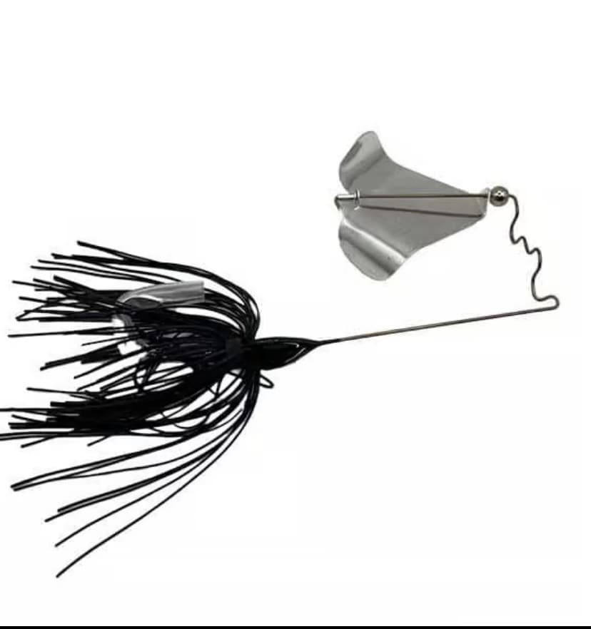 2 Custom Death Shimmer Lures Buzzbait 1/2 oz or 3/8 oz - Image 1