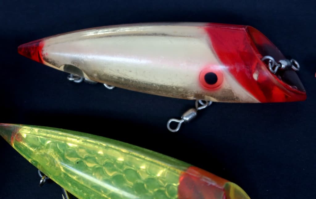 Vintage 14 pc Group Zimmy Salmon Fishing Lures Trolling Plugs - Image 7