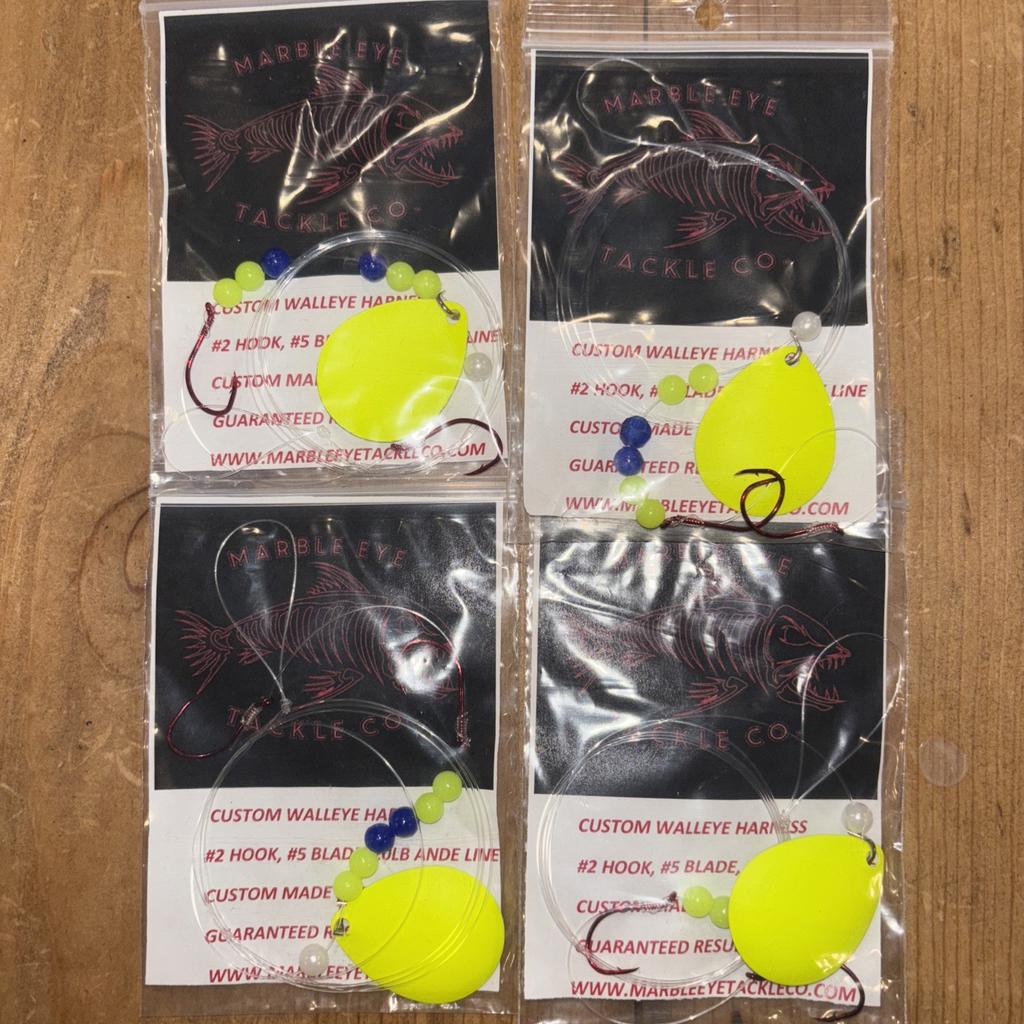 Walleye Crawler Harnesses Four Premium Fishing Accessories - Image 1