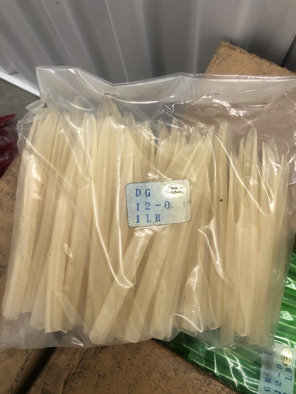 75pc Lot Surge Tube 12/0 Day Glow Trolling Lure Surgical Tubing Umbrella Rig 1lb - Image 5