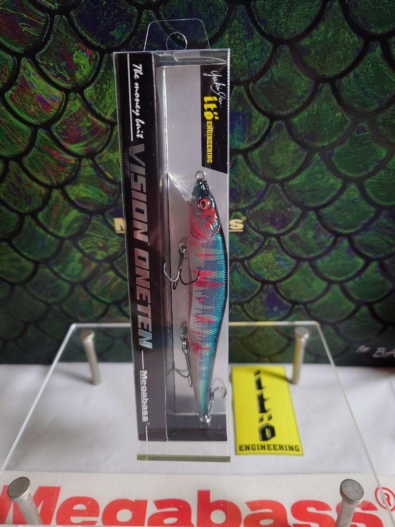 Megabass VISION ONETEN 110 SP-C Limited Bloody Hasu Jerk Bait Lure Japan - Image 2