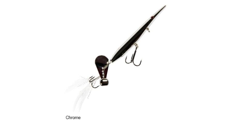 Z-Man HellraiZer Topwater Chatterbait - Chrome - 5" - 5/8oz - Bass Lure - Image 1