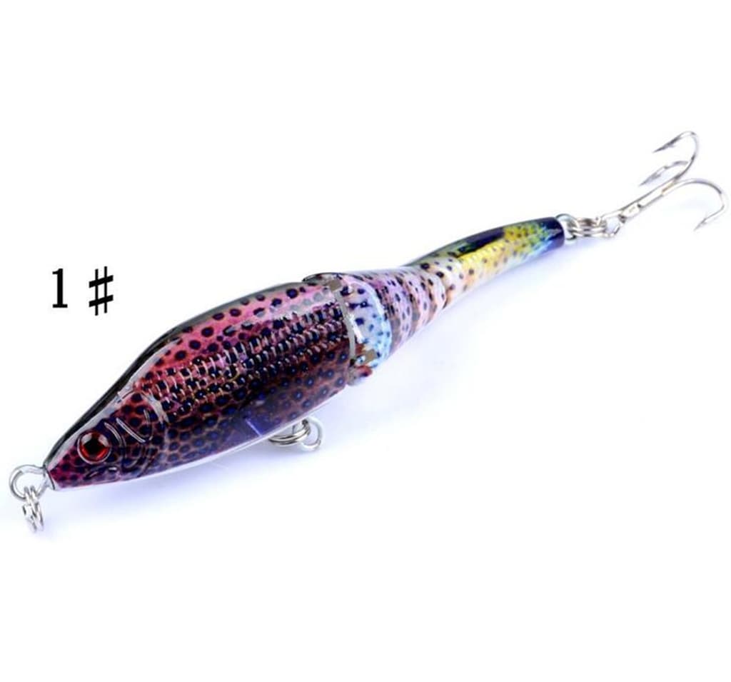 6PCS Minnow Fishing Lure Pencil Hard Trolling Sinking Swimbait Saltwater Bass - Image 3