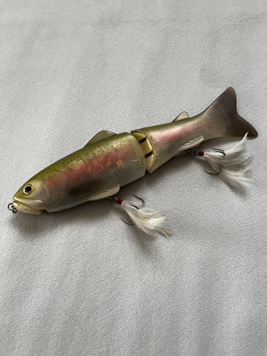 Deps SLIDE SWIMMER 250 SS Rare Rainbow Trout Color Limited Edition Swimbait - Image 1