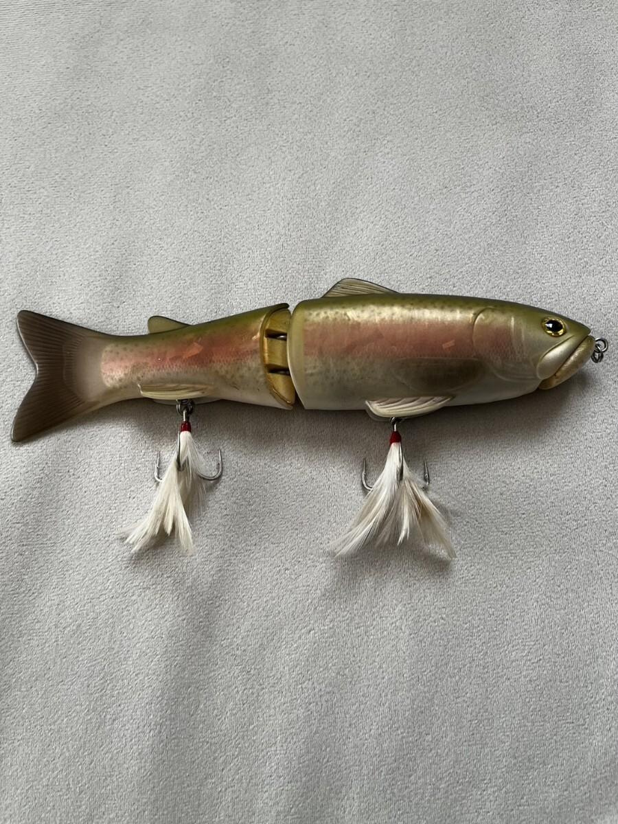 Deps SLIDE SWIMMER 250 SS Rare Rainbow Trout Color Limited Edition Swimbait - Image 4