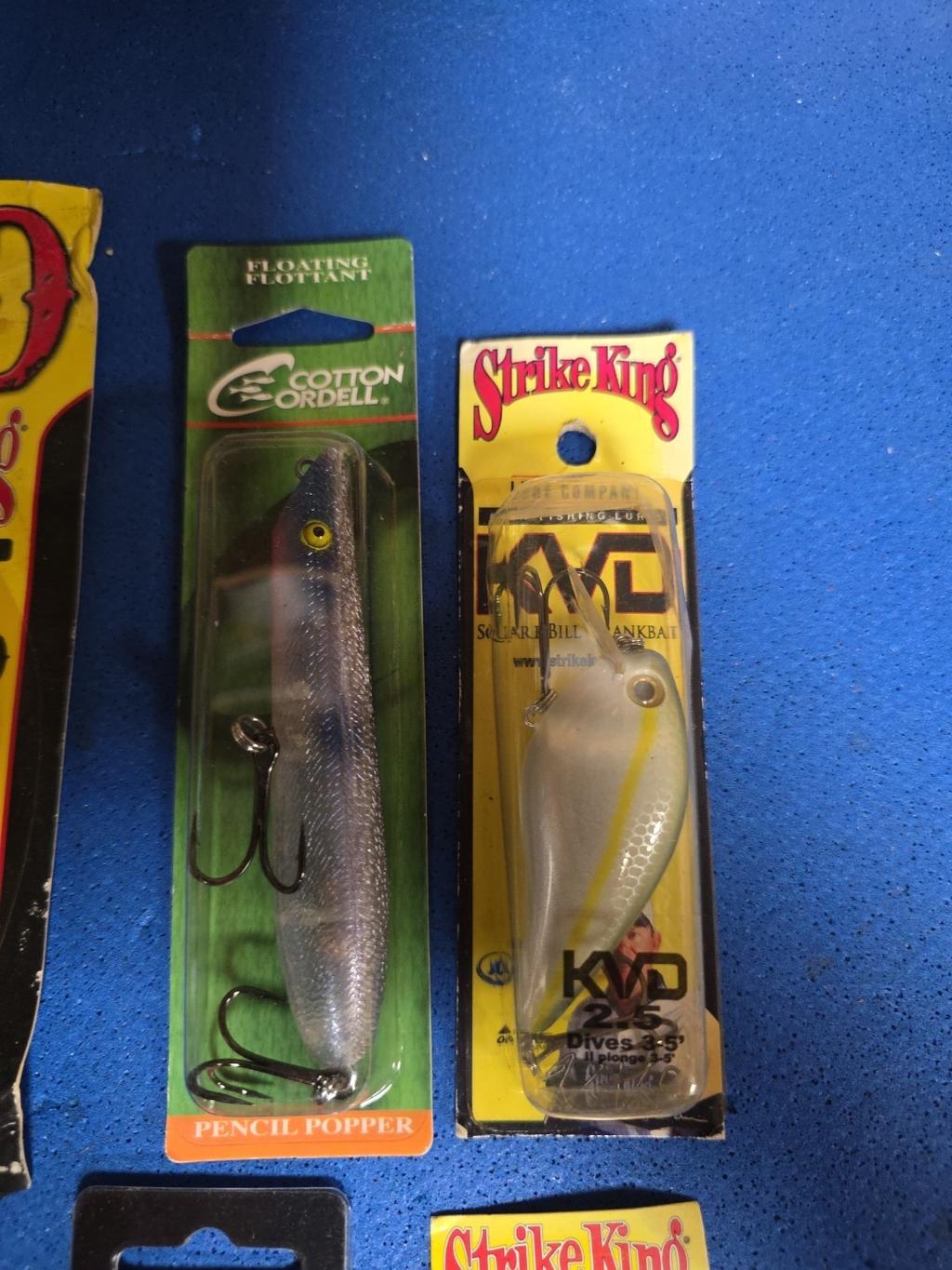 10 MISC Crankbait Fishing Lure Lot. Strike King, Rebel, Cotton Cordell, KVD. Nos - Image 3