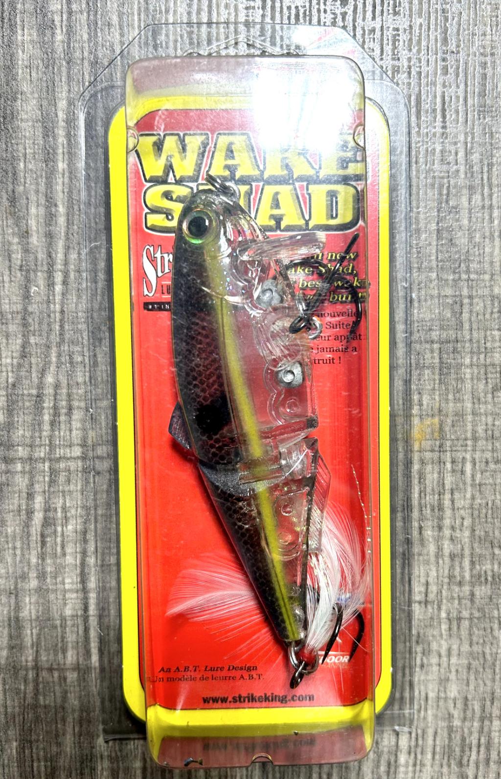 Discontinued - Strike King Wake Shad Color - Clear Sexy Shad - Image 1