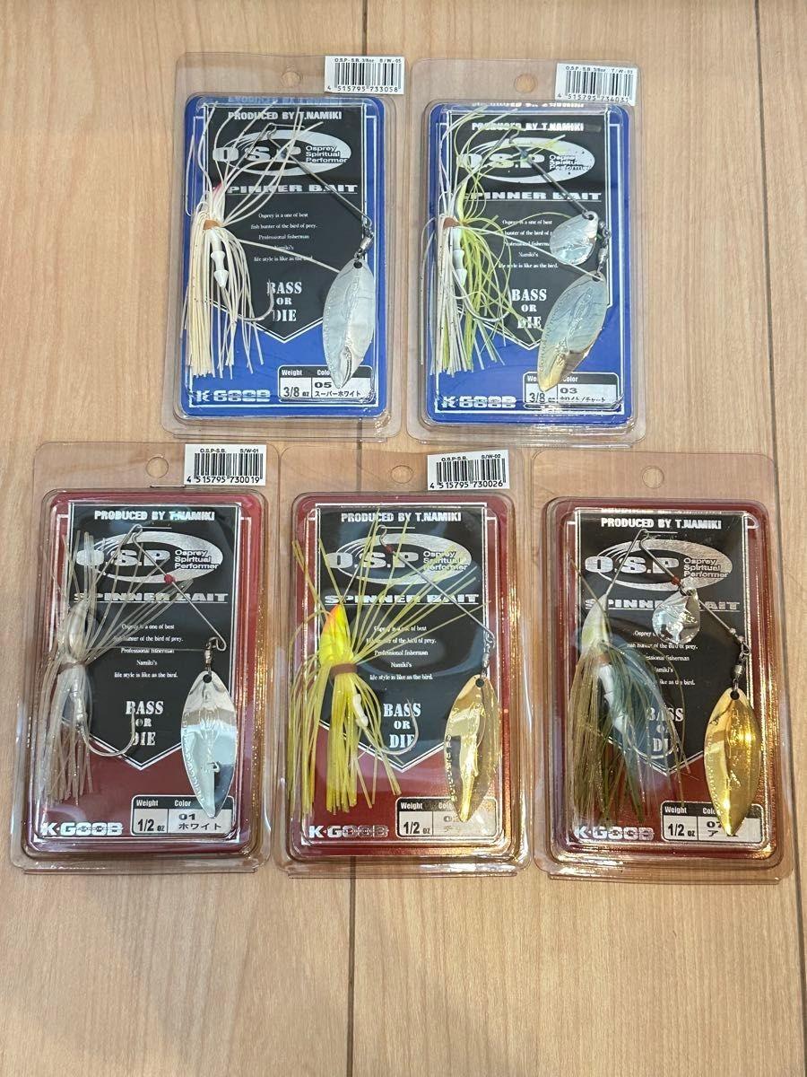 OSP K-GOOD Planning Spinnerbait New 5 Set - Image 1