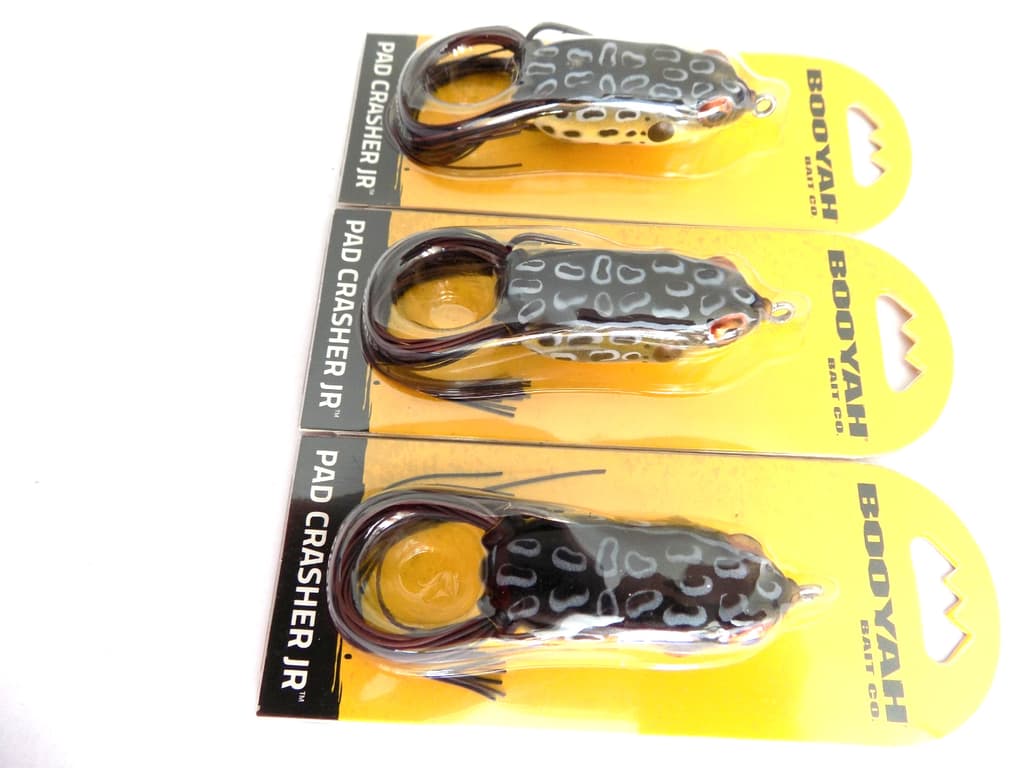 BOOYAH PAD CRASHER JR. - CRICKET FROG - 3 LURES - 634i - Image 2