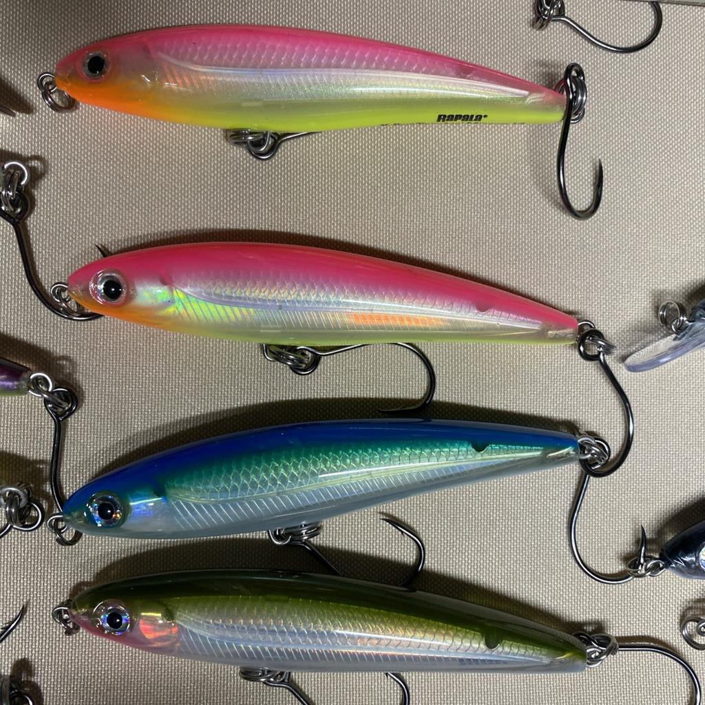 Giant Bundle of 55 Rapala X-Rap Jerkbaits - Top water Awesome Colors and Sizes! - Image 7