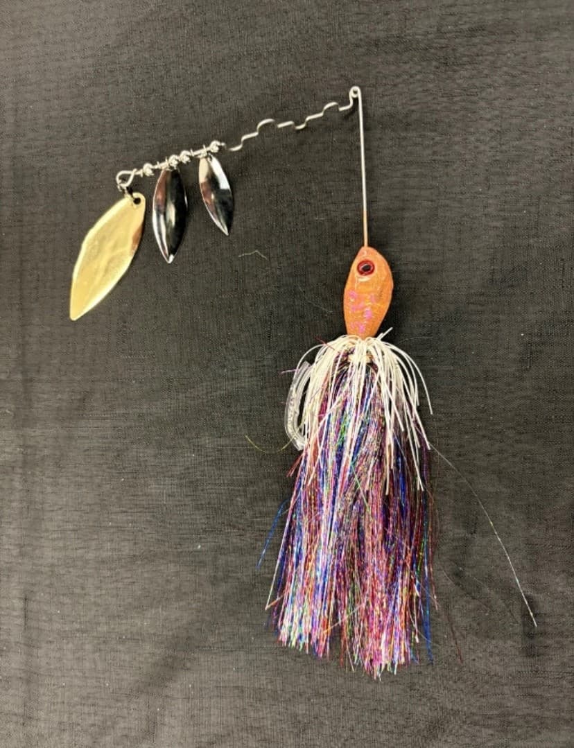 Death Shimmer Lures Muskie Spinnerbait 1oz 2oz 3oz 4oz - Image 1