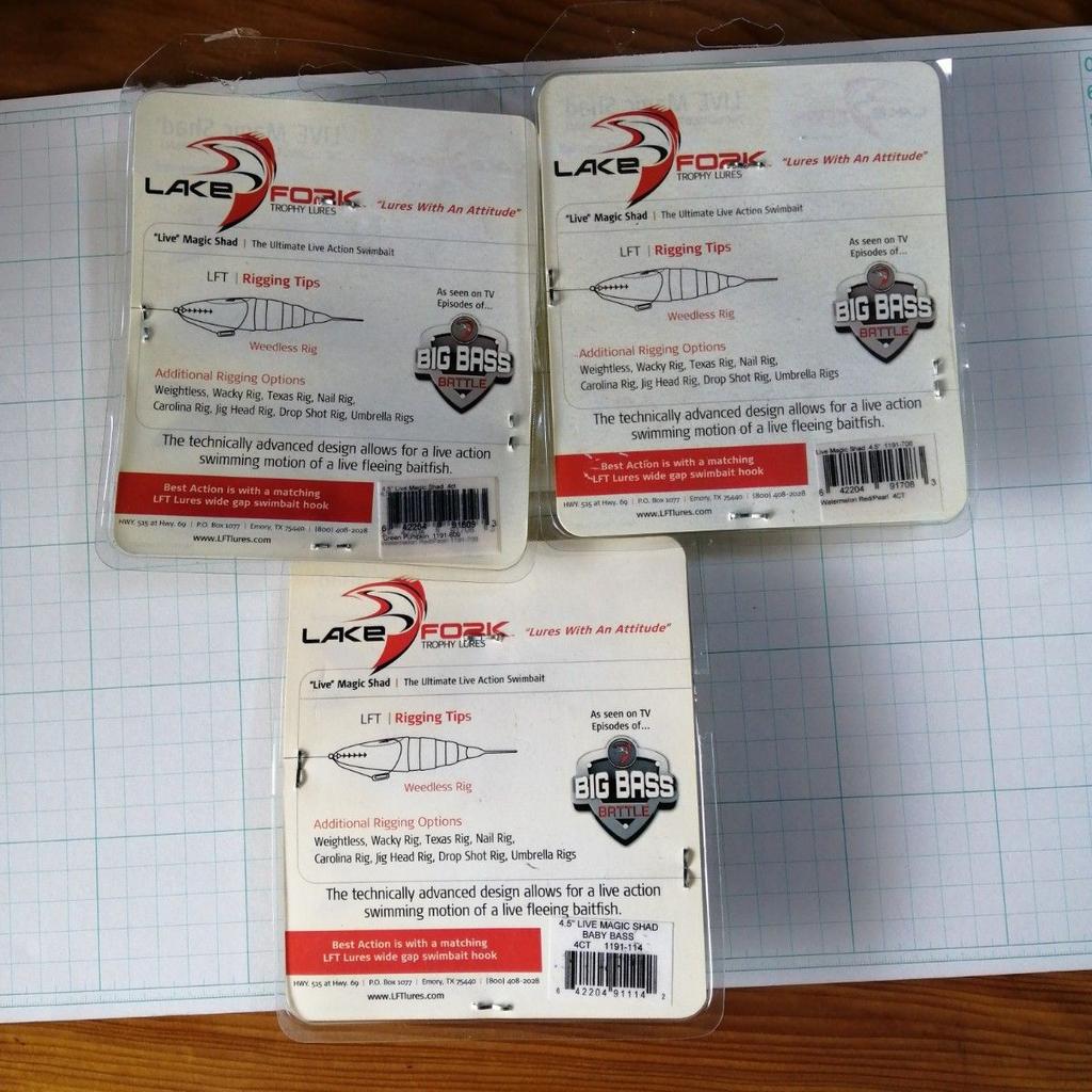 ChatterBait Lake Fork Live Magic Shad - Image 5
