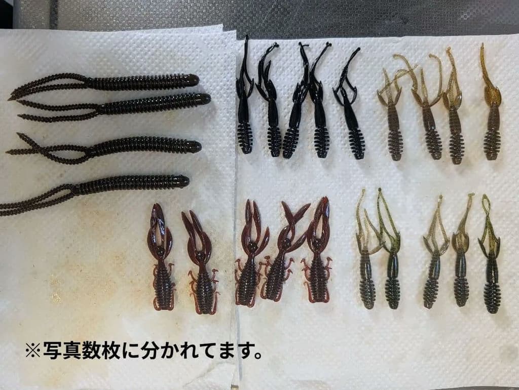 Evergreen C4 Shrimp, Antlion, Gary Yamamoto, Smallmouth Bass Lure Kits - Image 1