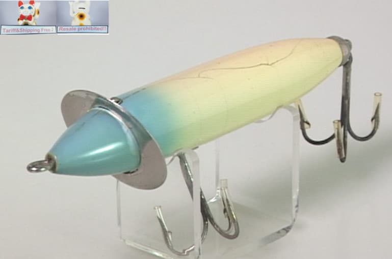 Tariff free/HHeddon Wood 200 Surface Lure (BH-2F) - 2-Pin Neck Bass Fishing Lure - Image 1