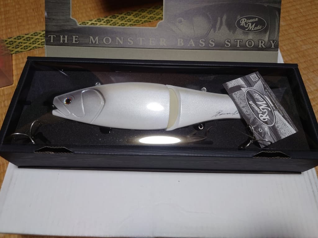 Roman Made Mother Aura Swimbait Big Bass Fishing Lure Handmade Bait - Image 1