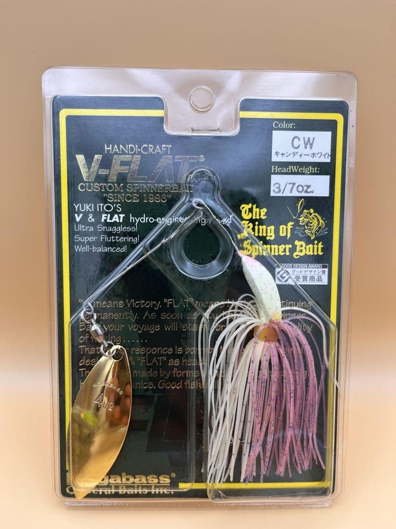 Megabass V-FLAT Spinnerbait 4-piece set C Japan Import Lure NEW - Image 4