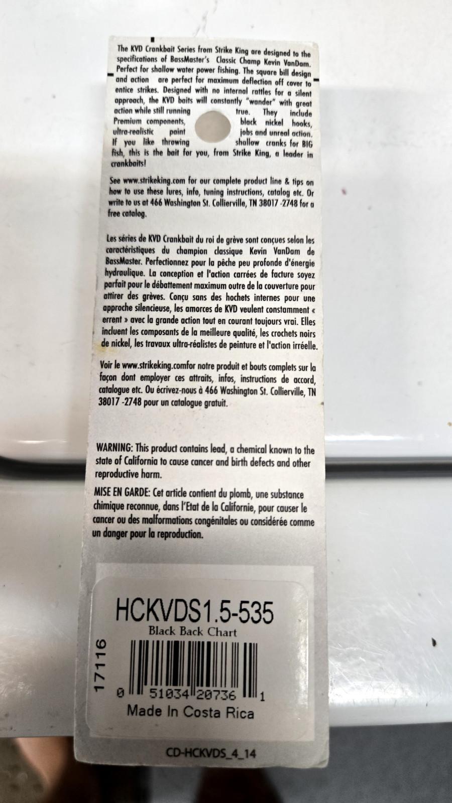 Strike King KVD 1.5 Crankbaits - Image 6