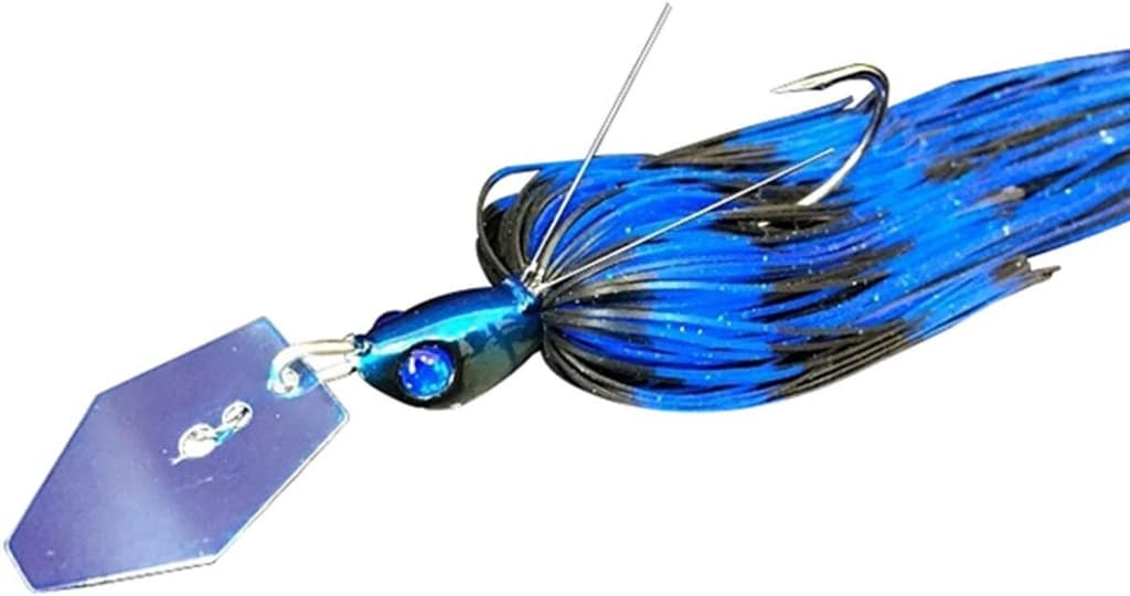  JACKALL Chatterbait Break Blade Winning Spec 1/2oz WS Black Blue  - Image 1