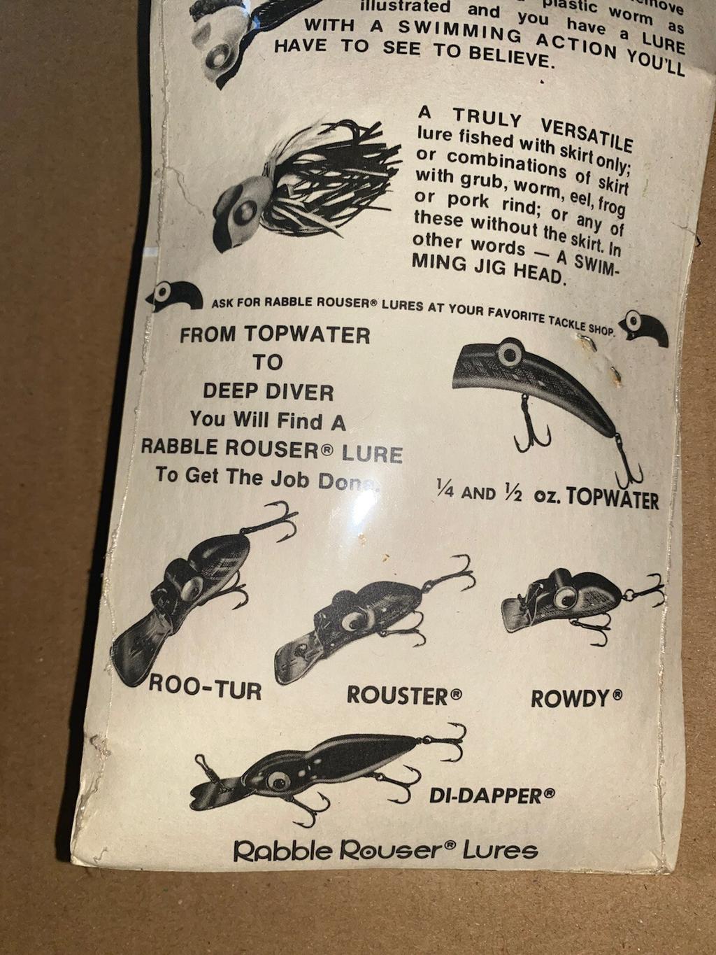 SUPER TUFF FIND!!UNKNOWN FISHING FUN 🤩RABBLE ROUSER SPINNERBAIT  🎣 LURE - Image 6