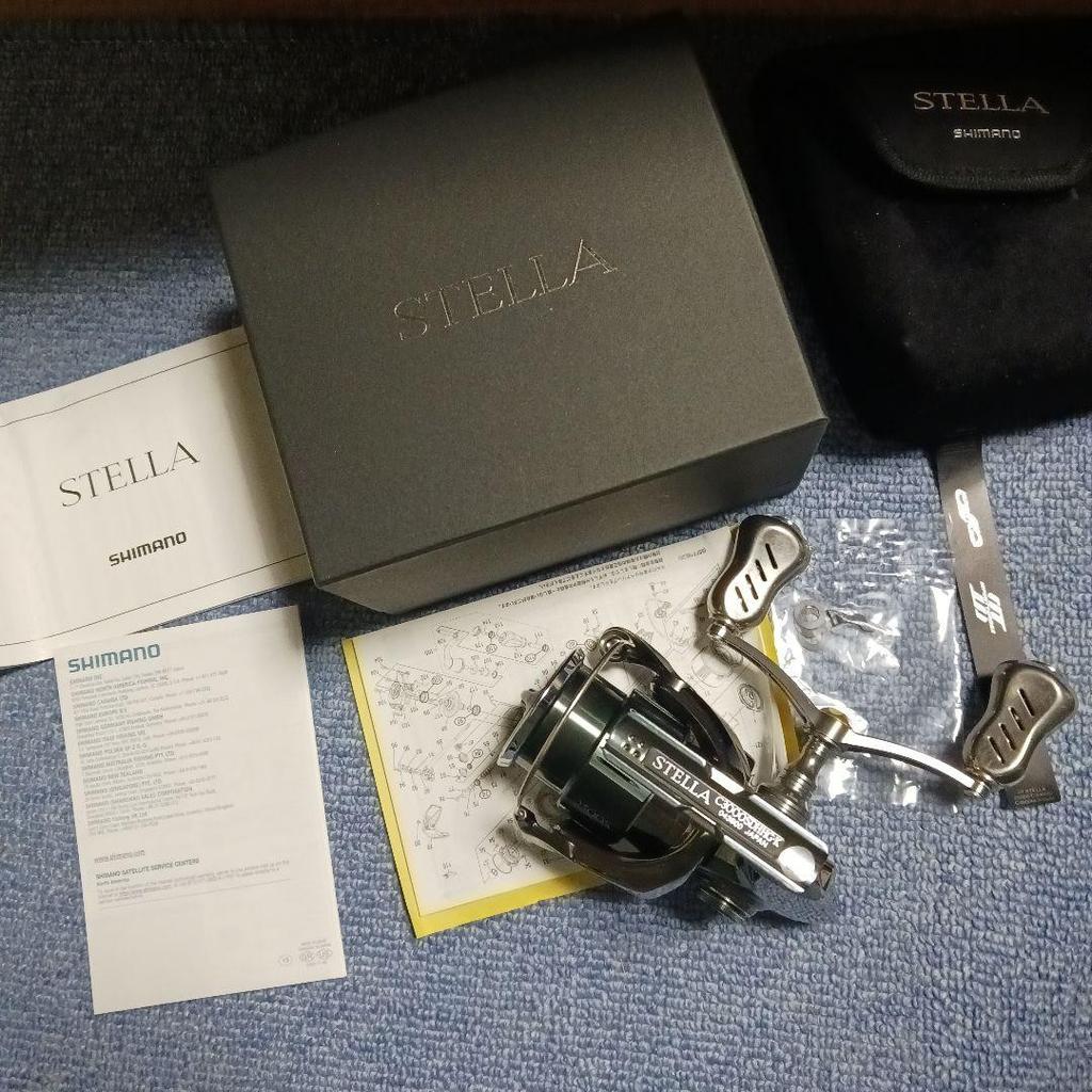 Shimano Stella C3000SDHHG Spinning Reel Japan Pickup Case Included - Image 5