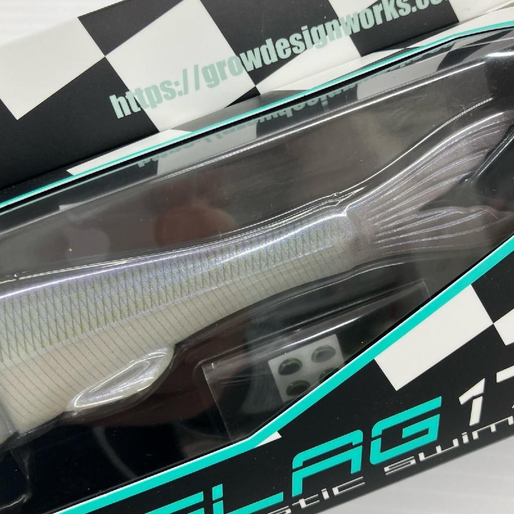 Grow Design Works Flag 170 #221 Purple Flicker Swimbait Soft Lure 2025 Japan - Image 5