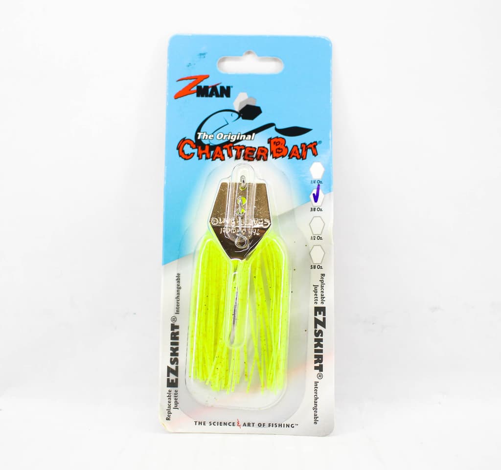 Zman Chatterbait 3/8 oz Sinking Lure Chart (0102) - Image 1