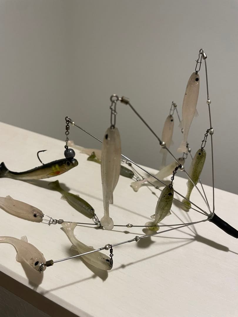 Bass Neko Rig Keeper L size, Customize with pliers, 5pcs pack - Image 4