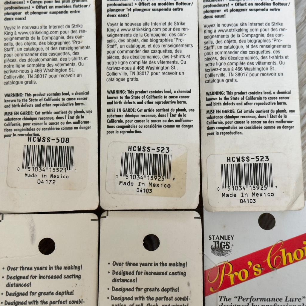 Strike King KVD Wild Shiner Jerkbait 5" Fishing Lures Lot of 6 - Image 5