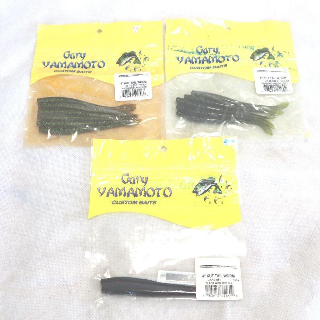 Gary Yamamoto Yamasenko Imo 60 Cut Tail Set (Monday & Tuesday ) - Image 2