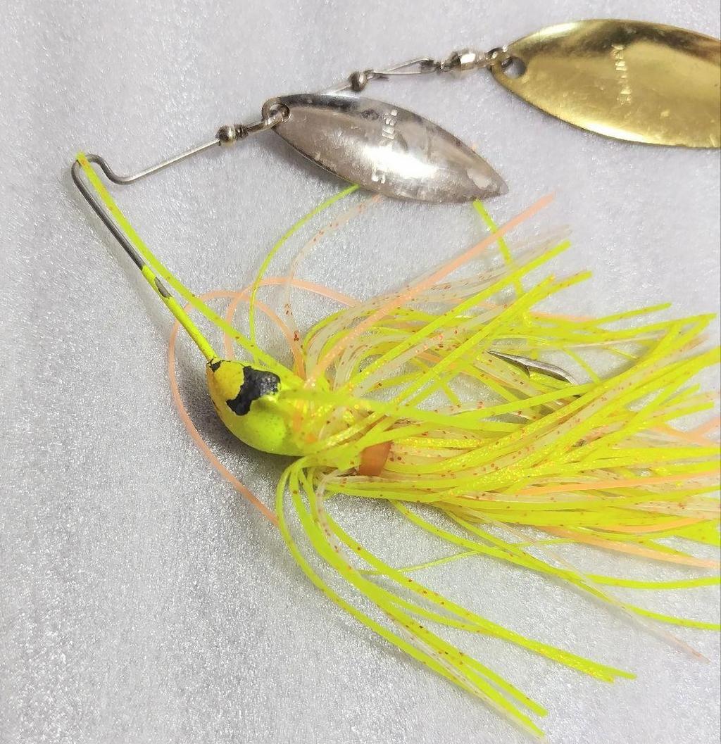Stanley Vibra Shaft 1/2OZ Spinnerbait Double Willow ⑤ - Image 5