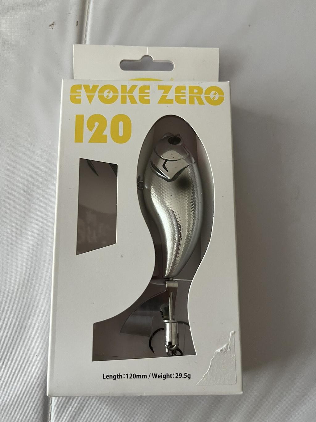 Deps Evoke Zero 120 Topwater Wake Prop Bait Buzzbait Chrome Sexy Shad Japan - Image 1